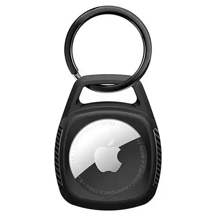 Spigen puzdro Rugged Armor Case pre AirTag - Black