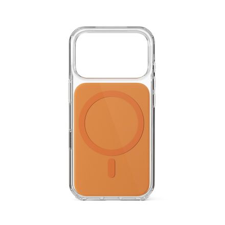 Epico Tile Mag+ Case iPhone 17 Pro Max Qi2 & MagSafe - oranžová (dierky na šnurku + camera island protector)