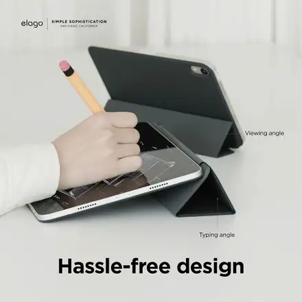 Elago puzdro Magnetic Folio Case pre iPad Pro 12.9"/iPad Air 13" M2/M3 - Sand Pink