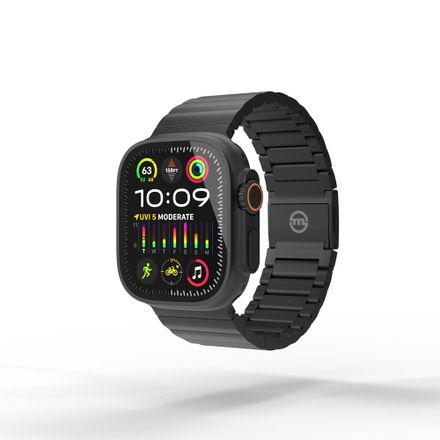 Mobile Origin remienok Titanium Band pre Apple Watch Ultra - Black Titanium