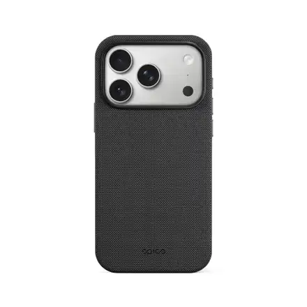 Epico SolidWoven Pro Mag+ Case iPhone 17 Pro Qi2 & Magsafe kompatibilná - čierna