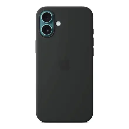 iPhone 16 Plus Silicone Case with MagSafe - Black