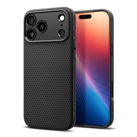 Spigen kryt Liquid Air pre iPhone 17 Pro Max - Matte Black