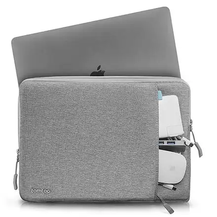 Tomtoc puzdro 360 Protective Sleeve pre Macbook Air 13" M1/M2/M3/M4 - Gray