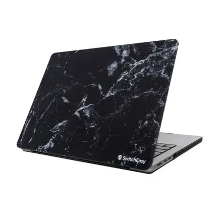 SwitchEasy Hardshell Marble Case pre MacBook Pro 13" 2020/2022 - Black Marble