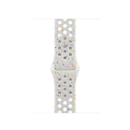 Apple Watch 41mm Pure Platinum Nike Sport Band - M/L