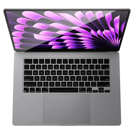 Spigen ochranné sklo Glas.tR Slim pre Macbook Air 15" M2/M3/M4 - Black Frame