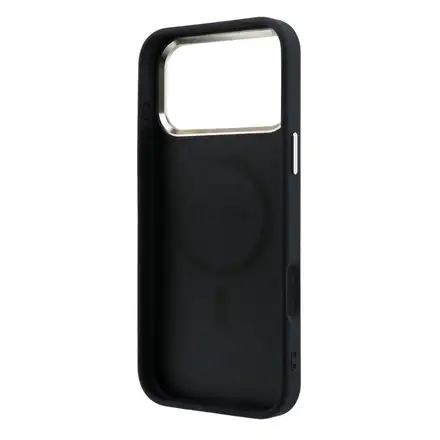 Guess PU Leather 4G Gold Frame MagSafe kryt iPhone 18 Pro Max čierny