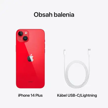 iPhone 14 Plus 256 GB (PRODUCT)RED *Použitý s DPH - Trieda C*
