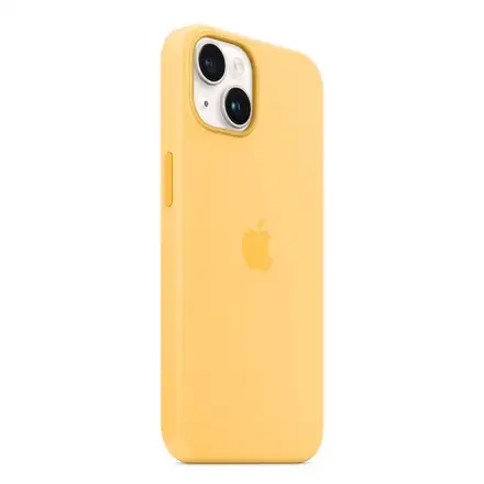 Apple iPhone 14 Plus Silicone Case with MagSafe - Sunglow