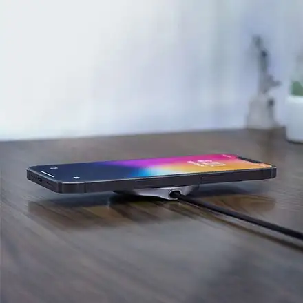 Satechi USB-C Wireless Magnetic Charging Cable - Space Gray