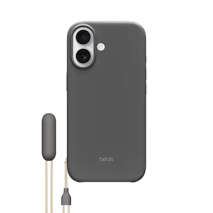 Apple Beats iPhone 17 Kickstand Case with MagSafe and Camera Control - Granite Gray
