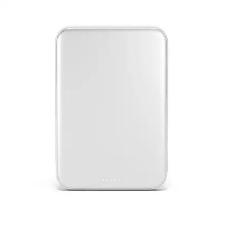 Epico UltraPack Qi2 25W Slim 5000mAh hliníková Mag+ bezdrôtová powerbanka EM55 - strieborná
