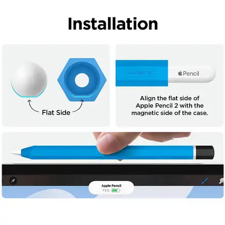 Elago kryt Classic Pencil Case pre Apple Pencil 2nd Gen & Pencil Pro - Blue
