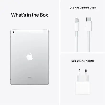 iPad 10,2" (2021) Wi-Fi + Cellular 64 GB strieborná *Trieda C*