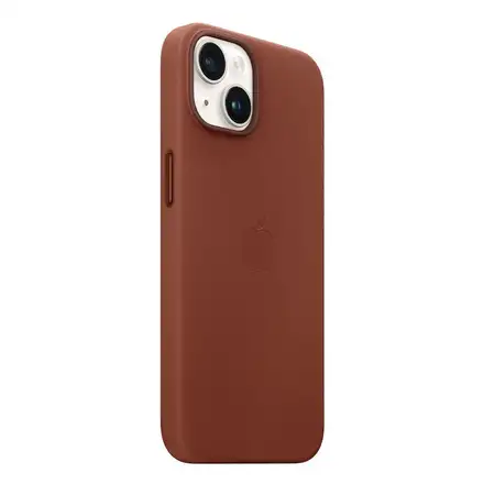 Apple iPhone 14 Plus Leather Case with MagSafe - Umber