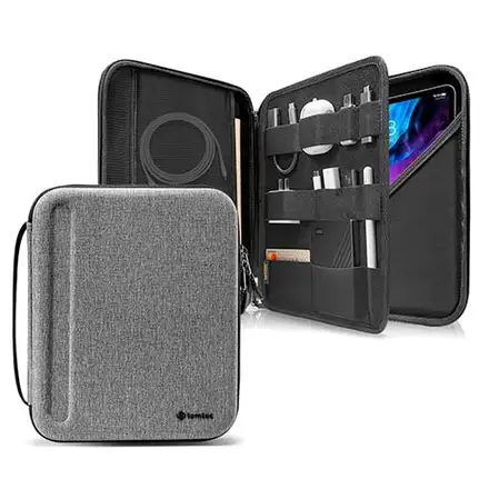 TomToc puzdro Smart A06 PadFolio Eva Case pre iPad Pro 12.9"/Pro, Air 13" - Gray