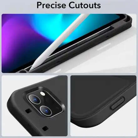 ESR puzdro Silicon Rebound Pencil Case pre iPad Pro 12.9" 2022/2021 - Grey