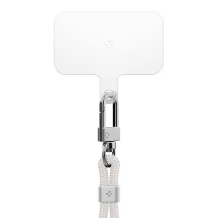 Spigen Cross Body Strap + Wrist Strap - Pearl White