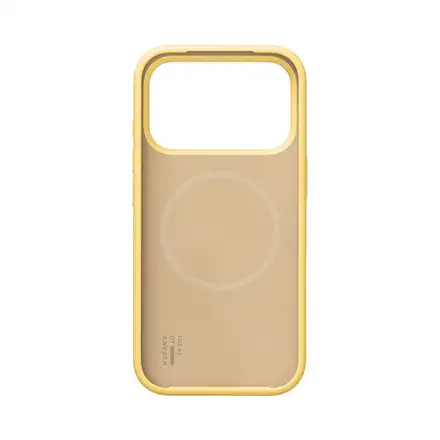 iDeal Silicone Case MagSafe iPhone 17 Pro Soft Lemon