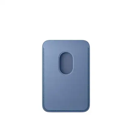 iPhone FineWoven Wallet with MagSafe – Wildflower Blue