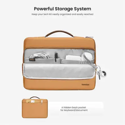 TomToc taška Versatile A14 pre Macbook Air 13" M1/M2/M3 - Bronze