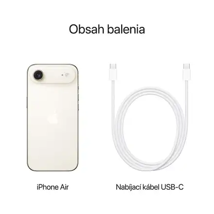 iPhone Air 1TB Svetlozlatá