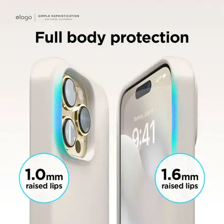 Elago kryt Silicone Case pre iPhone 14 Pro Max - Burgundy