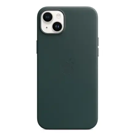 Apple iPhone 14 Plus Leather Case with MagSafe - Forest Green