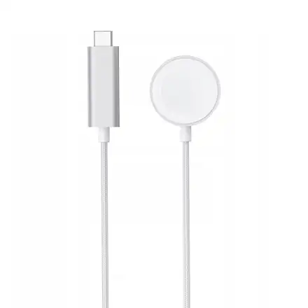 ER POWER nabíjací kábel pre Apple Watch 7.5W MFW certified 2m  - White