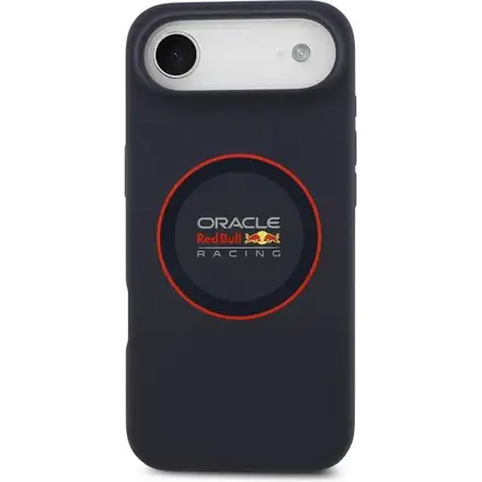 Red Bull Silicone Red Ring MagSafe Zadný Kryt pre iPhone Air modrý