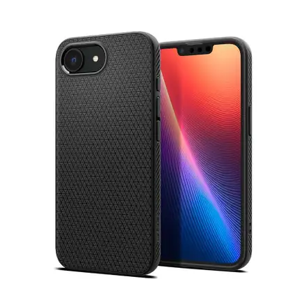 Spigen kryt Liquid Air pre iPhone 16e/17e - Matte Black