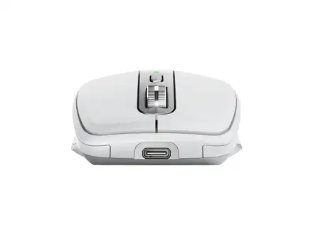 Logitech MX Anywhere 3S - bezdrôtová myš - bledošedá