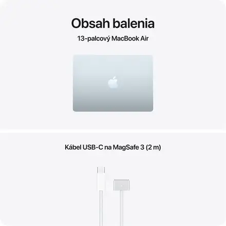 MacBook Air 13" Apple M5 10C CPU 10C GPU 16GB 1TB Nebeský modrý SK