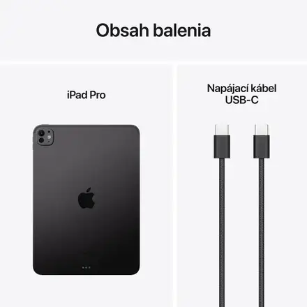 iPad Pro 11" Wi-Fi 512GB štandardné sklo - Kozmický čierny (2024)