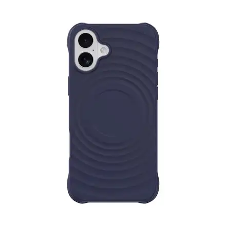 Devia kryt Ripple Magnetic Shockproof TPU Case pre iPhone 16 - Blue
