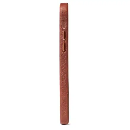 Decoded kryt Leather Backcover pre iPhone 12 mini - Brown