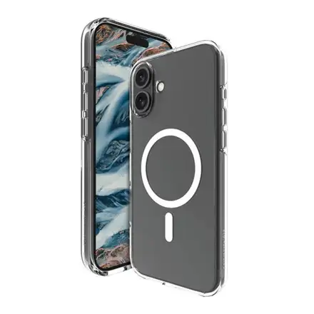 dbramante1928 - Puzdro Iceland Pro s MagSafe pre iPhone 16 Plus, transparentná