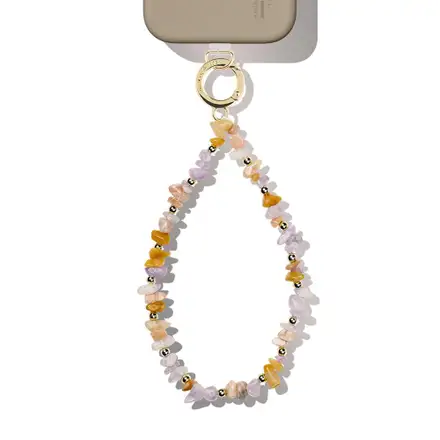 iDeal Phone Wristlet Strap Agate Stones