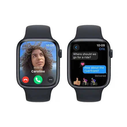 Apple Watch Series 9 GPS 45mm puzdro z temne atramentového hliníka *Trieda C*