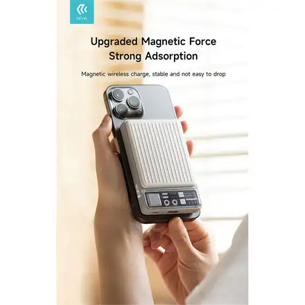 Devia powerbank Extreme Speed Series Magnetic Wireless 10.000 mAh 22.5W - Deep Gray