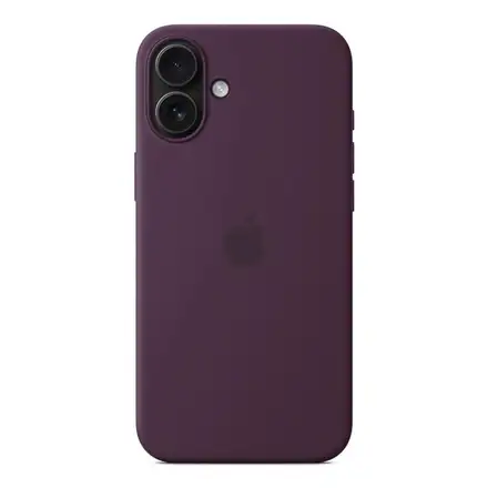 iPhone 16 Plus Silicone Case with MagSafe - Plum