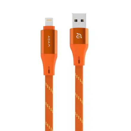 Adam Elements kábel PeAk MF401 4-in-1 60W Magnetic Flat Charging Cable - Orange