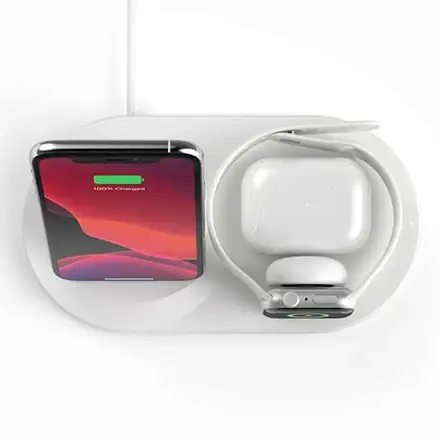 Belkin Boost Charge 3-in-1 Wireless Charger - White