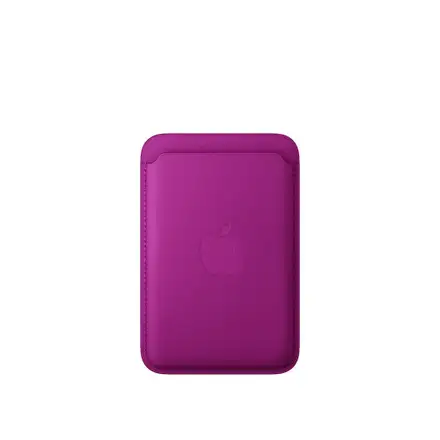 iPhone FineWoven Wallet with MagSafe – Magenta