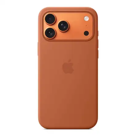iPhone 17 Pro Max Silicone Case with MagSafe – Terakota