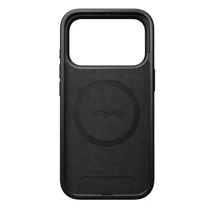 Nomad kryt Modern Leather Case Magsafe pre iPhone 17 Pro - Black