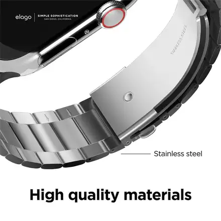 Elago remienok Metal Band pre Apple Watch 40/41/42mm - Rose Gold