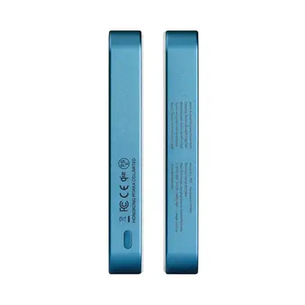 Pitaka Aramid Fiber Magnetic Power Bank Qi2 10 000 mAh - Lucid Blue