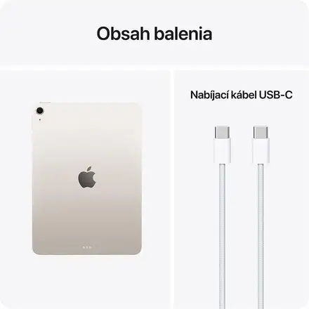 iPad Air 11" Wi-Fi 256GB Hviezdny biely (2026)